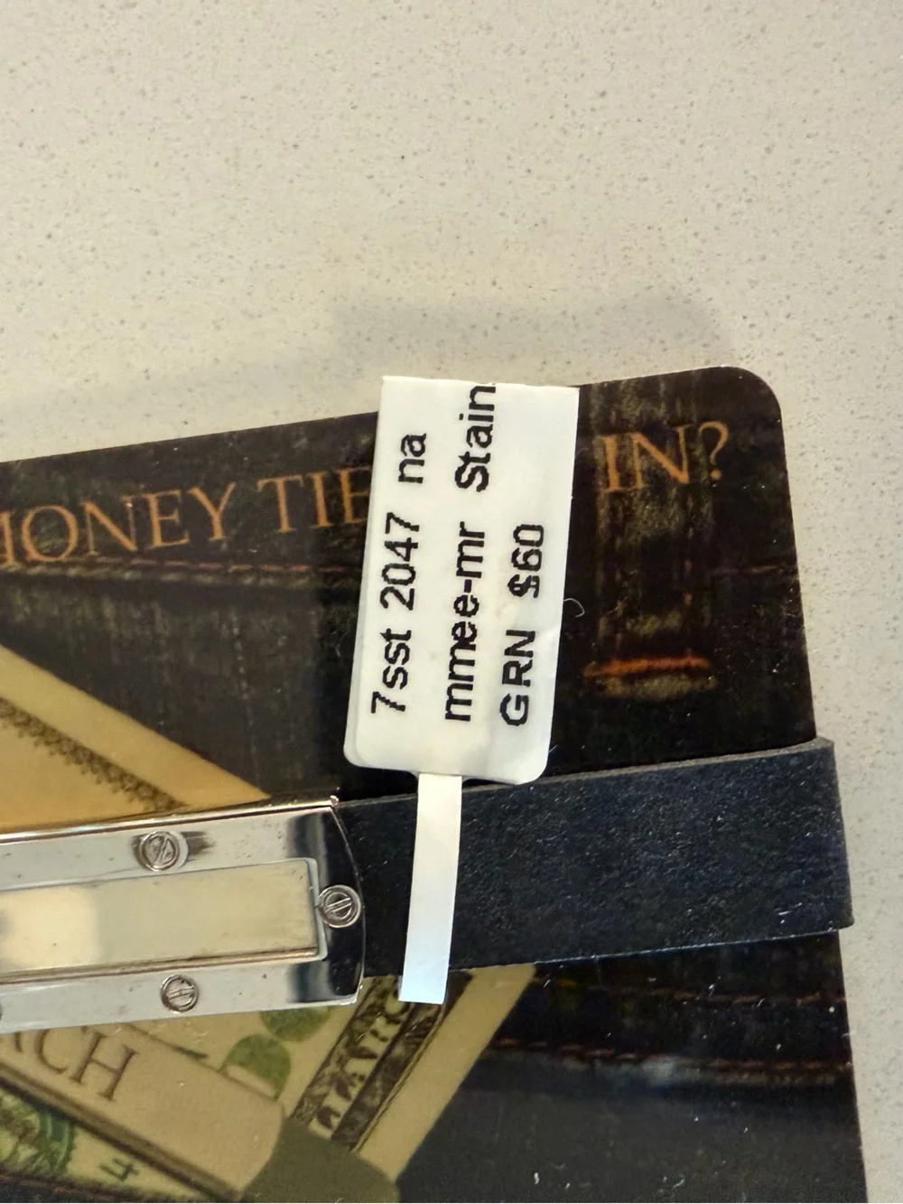 Grand Band Silver Money Clip - Stainless Steel